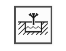 Taktisches Zeichen Löschwasserbehälter unterirdisch