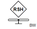 Taktisches Zeichen Rettungsspezialist Helikopter RSH