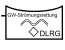 Taktisches Zeichen Anhänger, Strömungsrettung