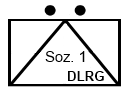 Taktisches Zeichen Gruppe, Betreuung sozial 1