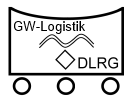 Taktisches Zeichen GW-Logistik geländegängig