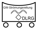 Taktisches Zeichen GW-Strömungsrettung geländegängig