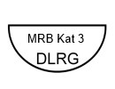 Taktisches Zeichen Motorrettungsboot Kat 3