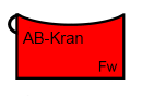 Taktisches Zeichen AB-Kran