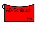 Taktisches Zeichen AB-Schlauch