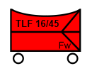 Taktisches Zeichen TLF 16/45