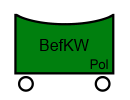 Taktisches Zeichen Befehlskraftwagen