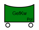 Taktisches Zeichen Gefangenenkraftwagen
