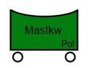 Taktisches Zeichen Mastkraftwagen