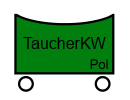 Taktisches Zeichen Taucherbasiskraftwagen