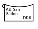Taktisches Zeichen AB-San-Station