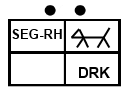 Taktisches Zeichen SEG Rettungshunde