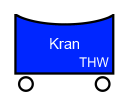 Taktisches Zeichen Kran