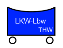 Taktisches Zeichen LKW Ladebordwand