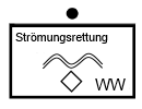Taktisches Zeichen Trupp, Strömungsrettung